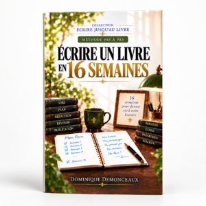 écrire un livre en 16 semaines